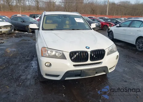 2013 BMW X3 xDrive28I from USA, damaged, VIN 5UXWX9C50D0A08995